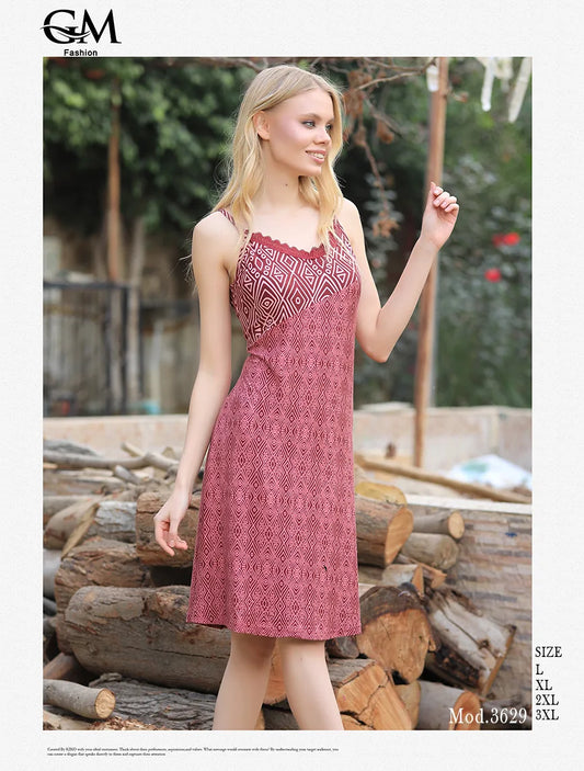 كاش مايوه حريمي قصير بحمالات – موديل 3629 من GM Fashion