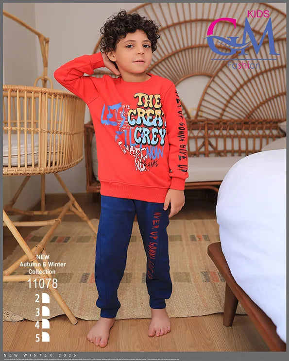 ترنج شتوي أولادي ميلتون – موديل 11078 | GM Kids