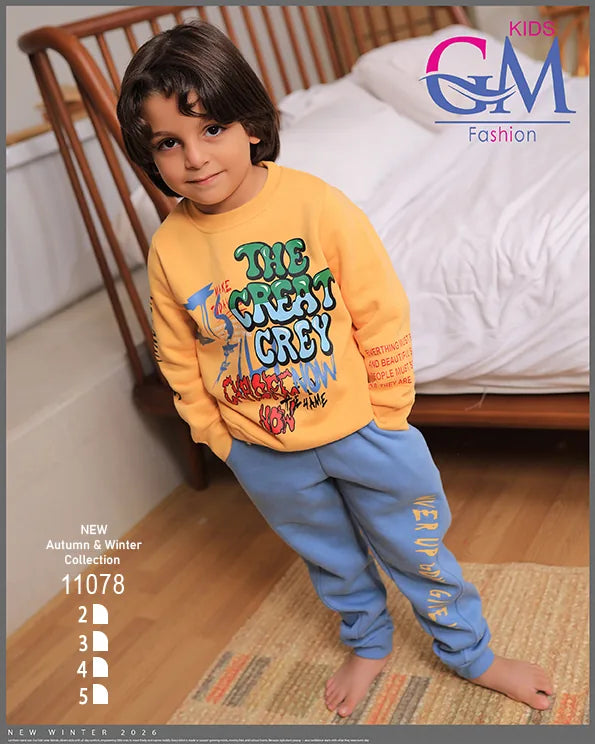 ترنج شتوي أولادي ميلتون – موديل 11078 | GM Kids
