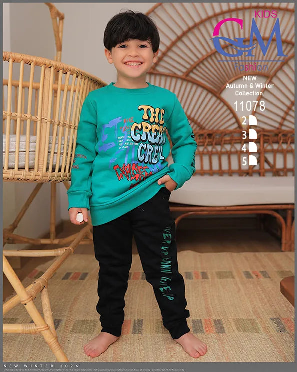 ترنج شتوي أولادي ميلتون – موديل 11078 | GM Kids