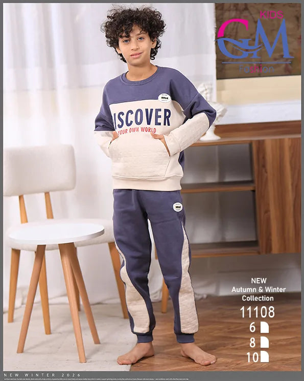 ترنج ولادي شتوي Discover – موديل 11108 | GM Kids