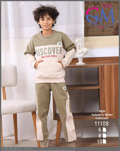 ترنج ولادي شتوي Discover – موديل 11108 | GM Kids