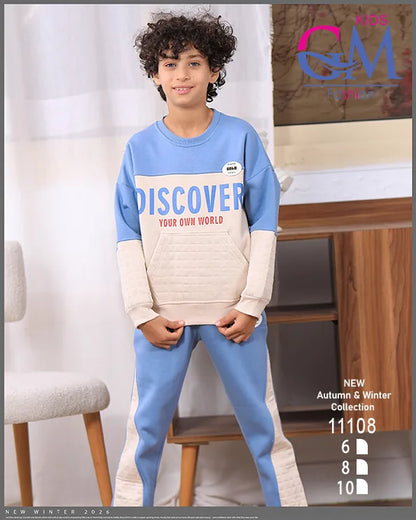 ترنج ولادي شتوي Discover – موديل 11108 | GM Kids