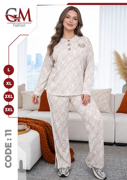 ترنج شتوى حريمى موديل 11 GM Fashion