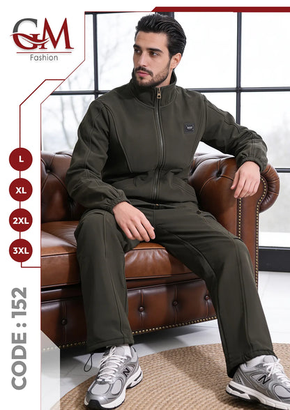 ترنج رجالى شتوى هودى - موديل 152- GM Fashion