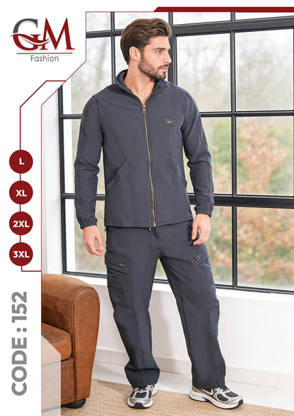 ترنج رجالى شتوى هودى - موديل 152- GM Fashion