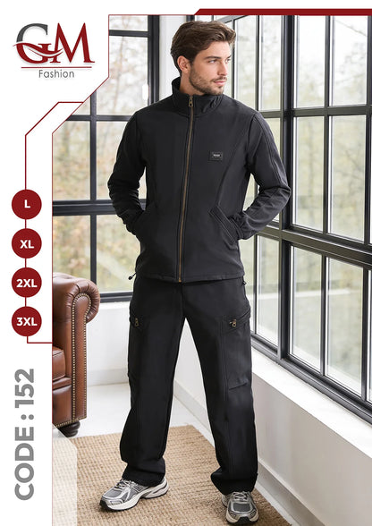 ترنج رجالى شتوى هودى - موديل 152- GM Fashion
