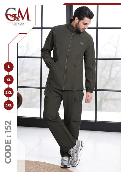 ترنج رجالى شتوى هودى - موديل 152- GM Fashion