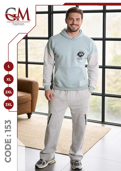 ترنج رجالى شتوى مطبوع - موديل 153 - GM Fashion