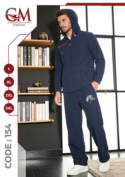 ترنج رجالى شتوى هودى - موديل 154 - GM Fashion