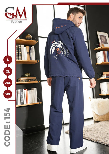 ترنج رجالى شتوى هودى - موديل 154 - GM Fashion