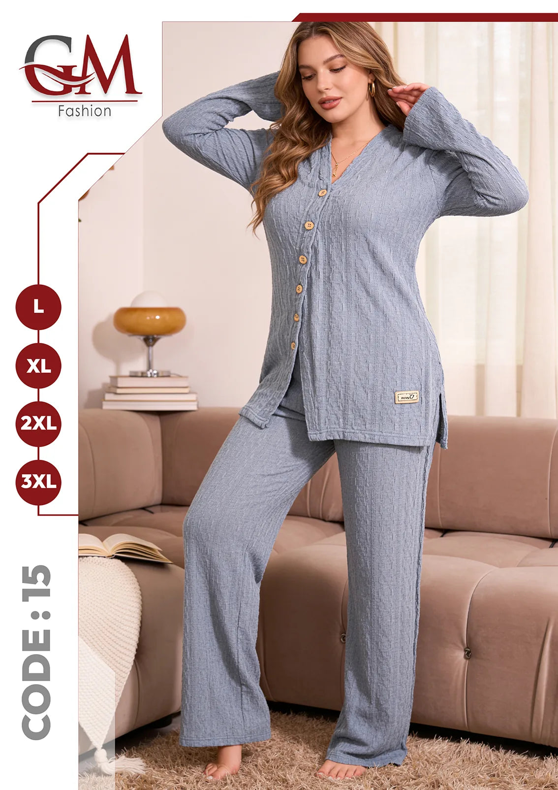 ترنج حريمى شتوى كارديجان - موديل 15 - GM Fashion