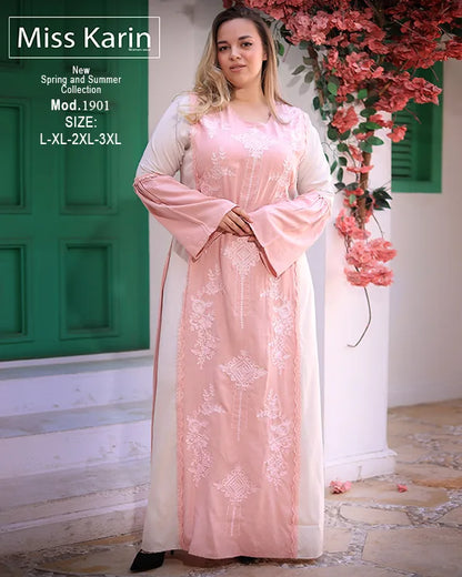 عباية استقبال نسائية مطرزة أنيقة – Miss Karin موديل 1901