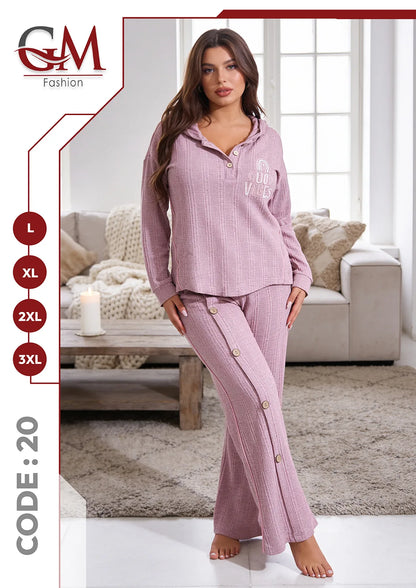 ترنج حريمى شتوى كابيشوه - موديل 20 - GM Fashion