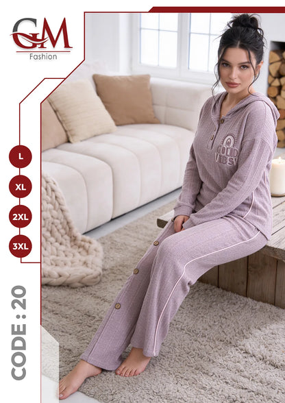 ترنج حريمى شتوى كابيشوه - موديل 20 - GM Fashion
