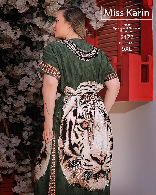 دريس حريمي صيفي بيتي Big Size خامة فسكوز – موديل 2122