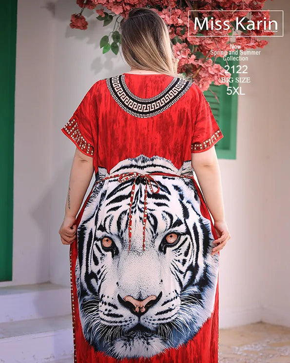 دريس حريمي صيفي بيتي Big Size خامة فسكوز – موديل 2122