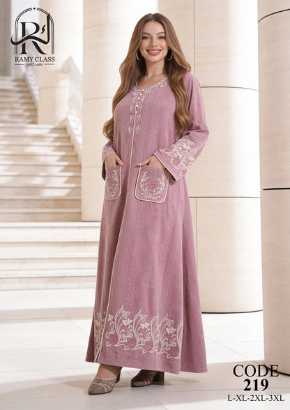 جلابية حريمي مطرزة – Ramy class 219