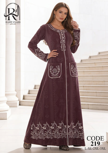 جلابية حريمي مطرزة – Ramy class 219