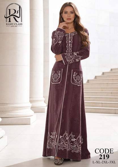 جلابية حريمي مطرزة – Ramy class 219
