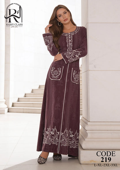 جلابية حريمي مطرزة – Ramy class 219