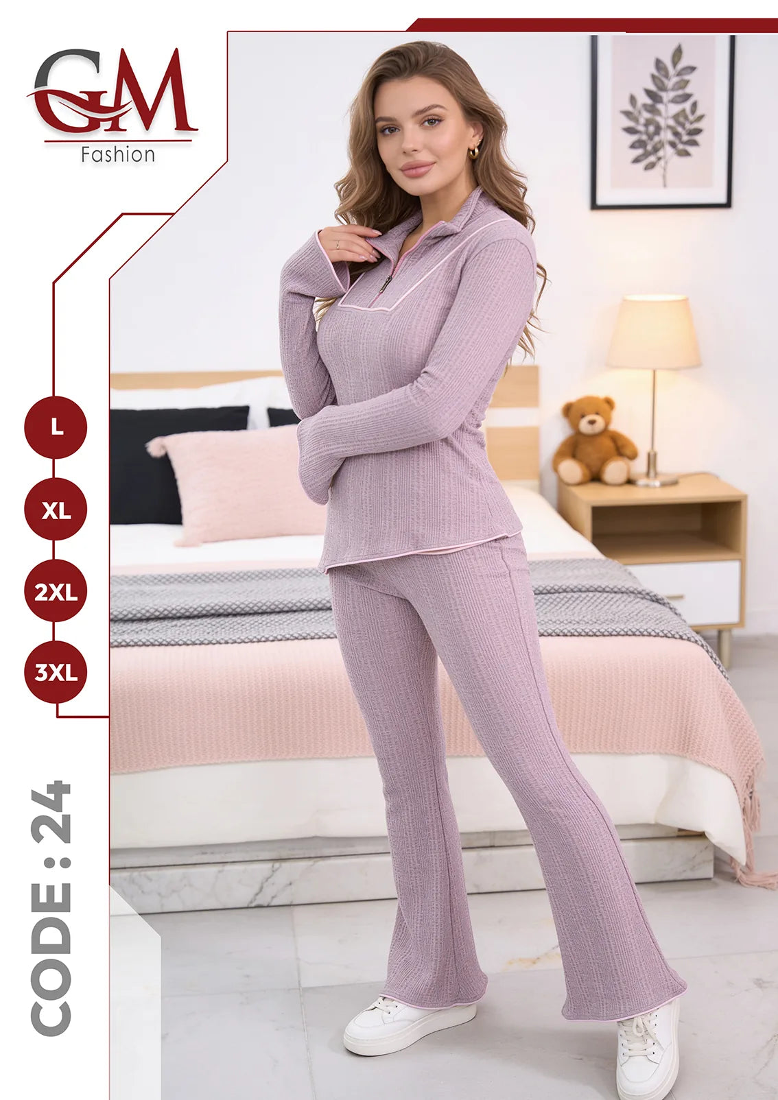 ترينج حريمى شتوى - موديل 24 - GM Fashion