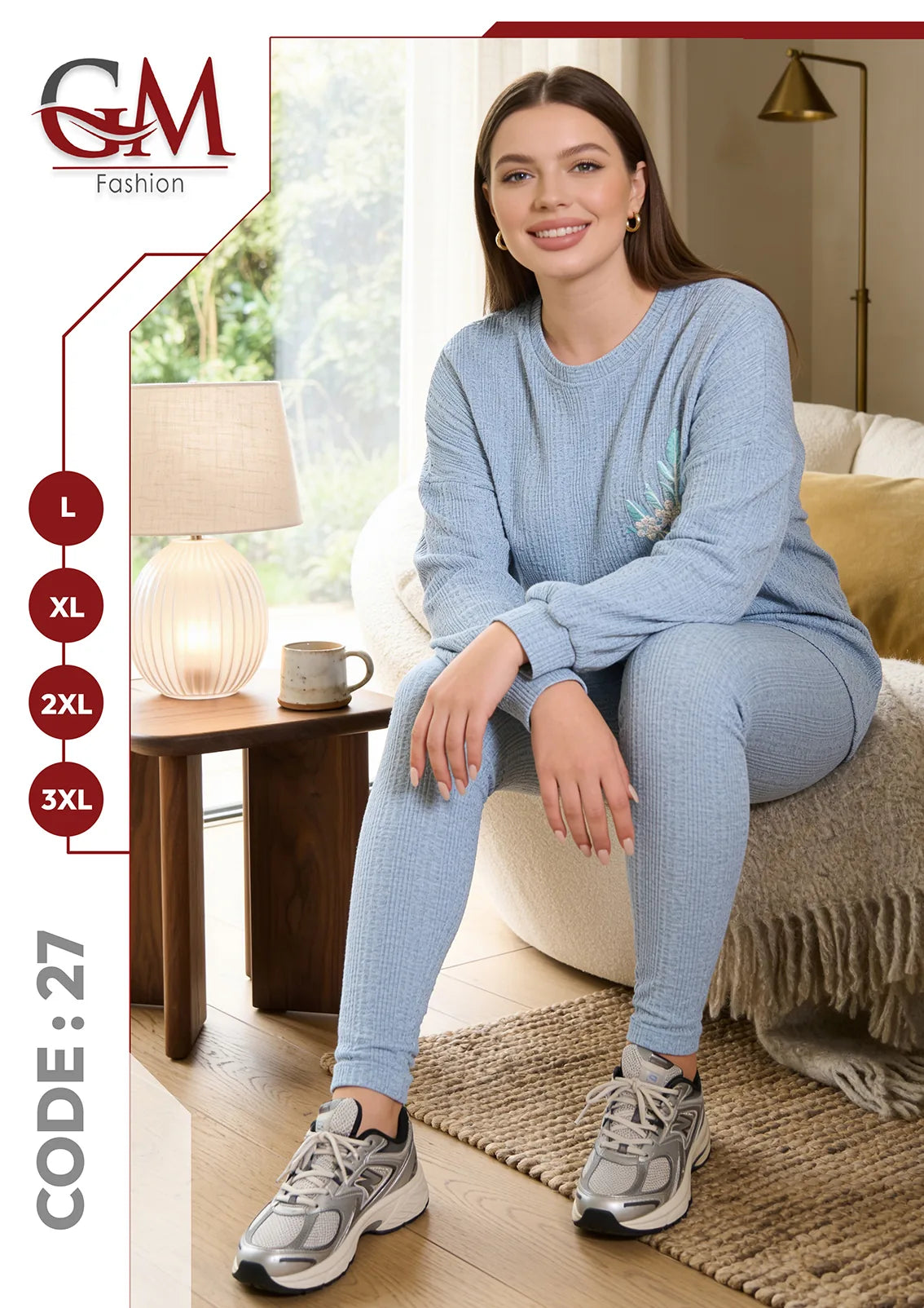 ترنج شتوى حريمى - موديل 27 - GM Fashion