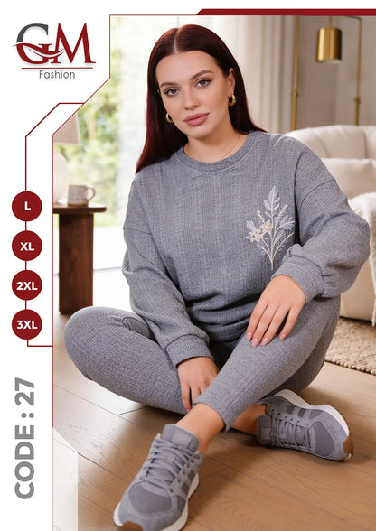 ترنج شتوى حريمى - موديل 27 - GM Fashion