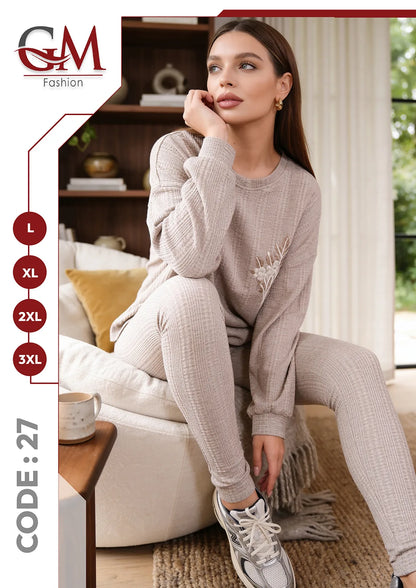ترنج شتوى حريمى - موديل 27 - GM Fashion
