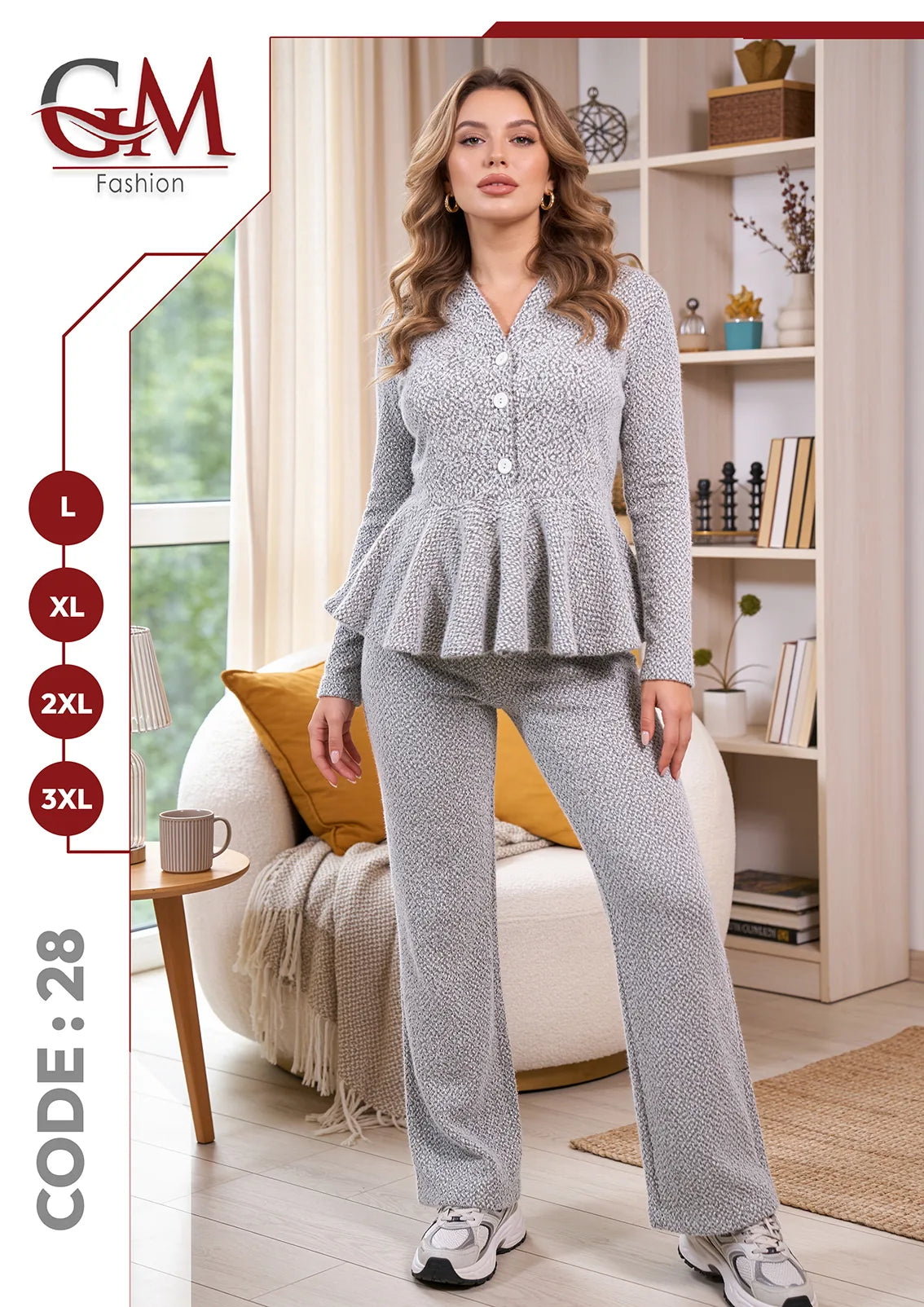 ترنج حريمى شتوى موديل 28 GM Fashion
