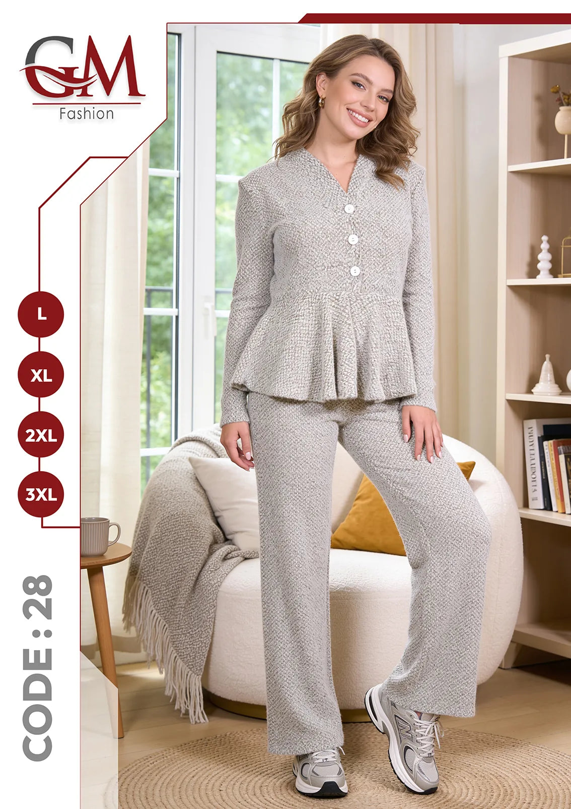 ترنج حريمى شتوى موديل 28 GM Fashion