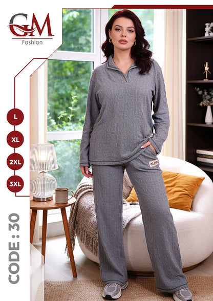 ترنج شتوى حريمى لياقة - موديل 30 - GM Fashion
