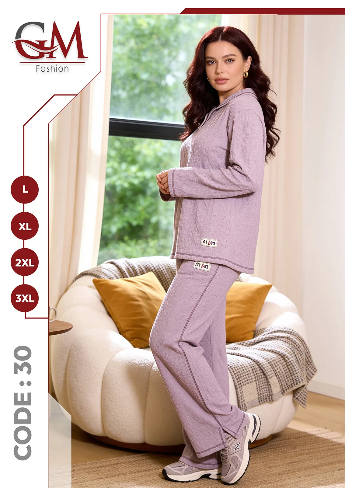 ترنج شتوى حريمى لياقة - موديل 30 - GM Fashion