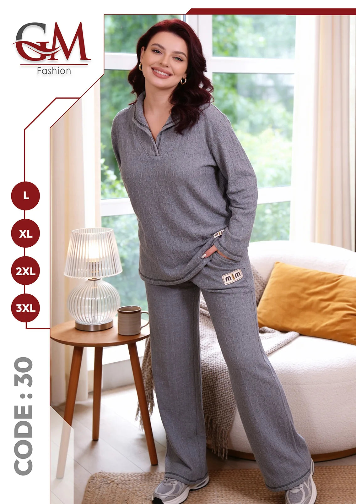 ترنج شتوى حريمى لياقة - موديل 30 - GM Fashion