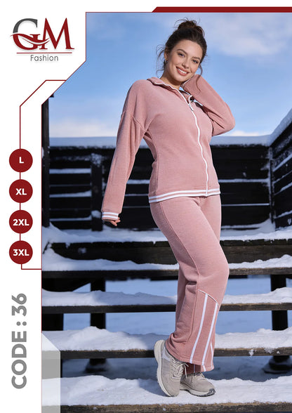 ترنج حريمى رياضى شتوى - موديل 36 - GM Fashion