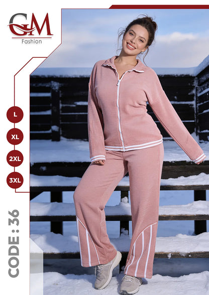 ترنج حريمى رياضى شتوى - موديل 36 - GM Fashion