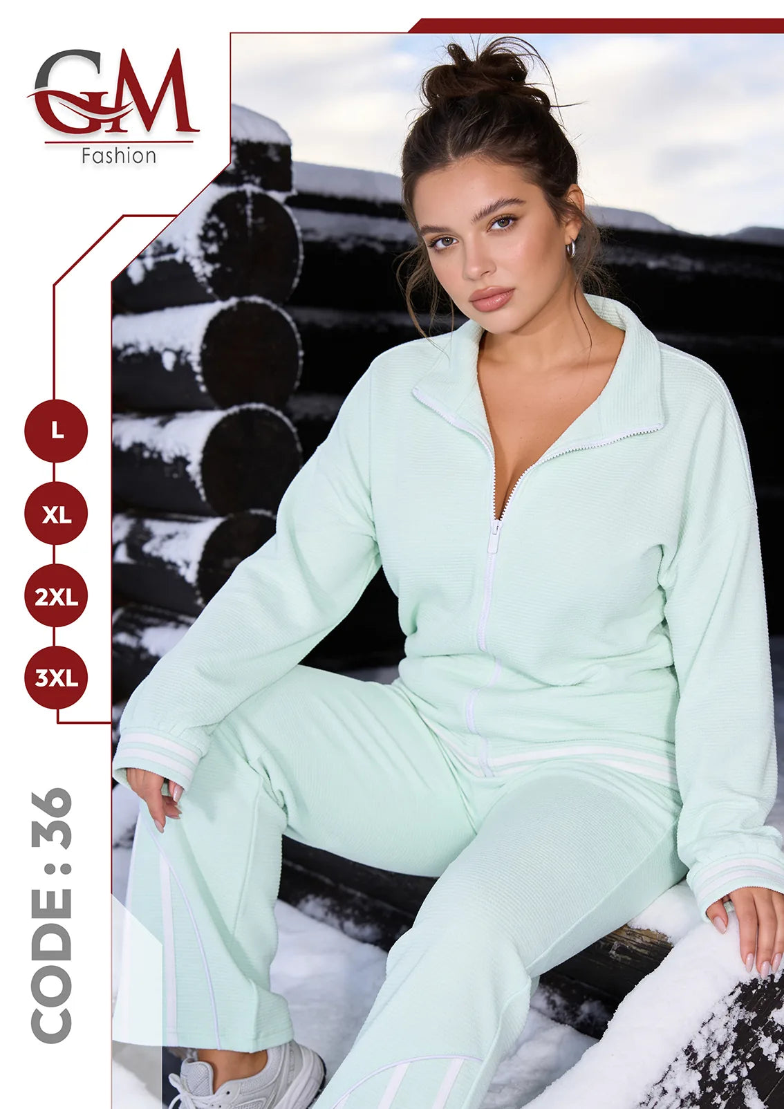ترنج حريمى رياضى شتوى - موديل 36 - GM Fashion