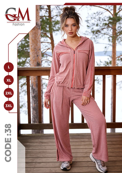 ترنج شتوى بغطاء الرأس - موديل 38 - GM Fashion