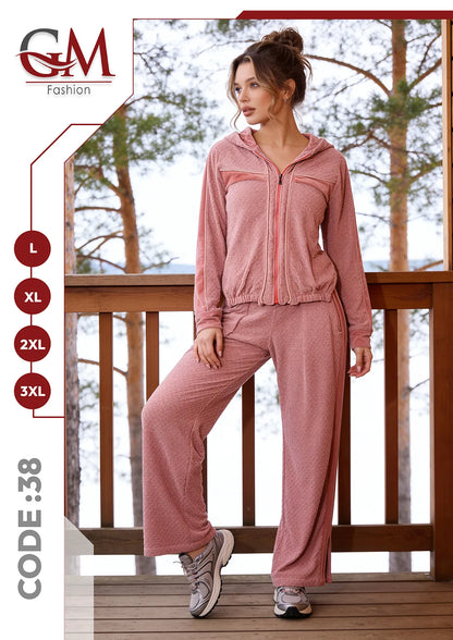 ترنج شتوى بغطاء الرأس - موديل 38 - GM Fashion
