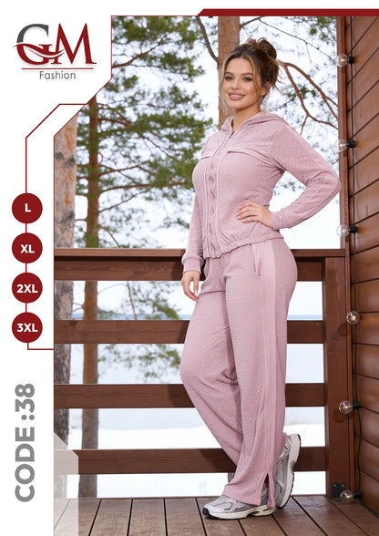 ترنج شتوى بغطاء الرأس - موديل 38 - GM Fashion
