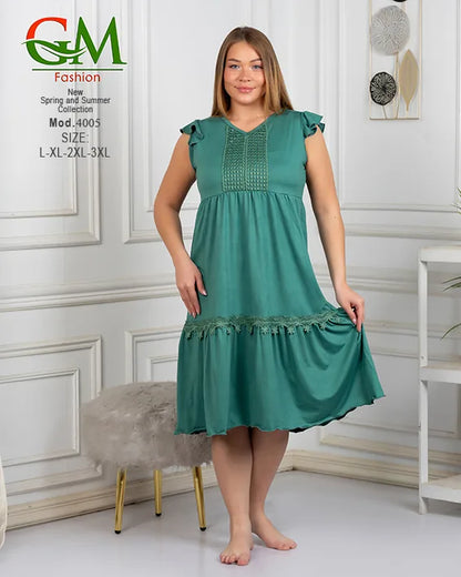 قميص نوم حريمي صيفي مريح | GM Fashion موديل 4005