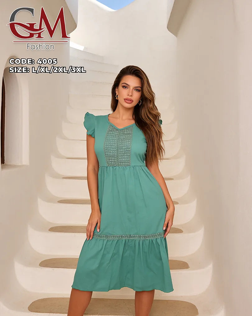 قميص نوم حريمي صيفي مريح | GM Fashion موديل 4005