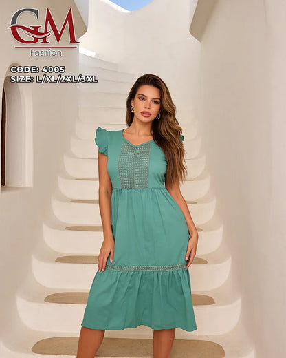 قميص نوم حريمي صيفي مريح | GM Fashion موديل 4005