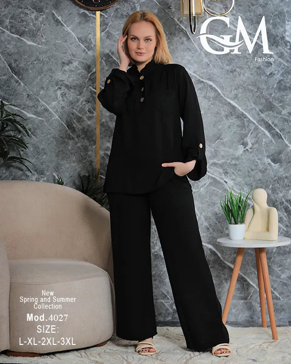 ترينج حريمي شيك مريح بخامة صيفي | GM Fashion موديل 4027