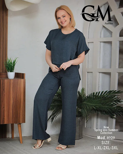 ترينج حريمي كاجوال مريح صيفي | GM Fashion موديل 4029