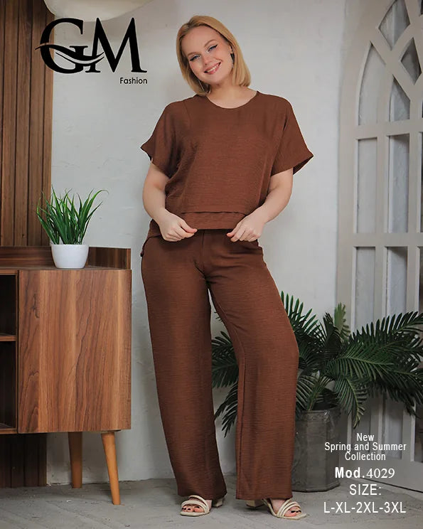 ترينج حريمي كاجوال مريح صيفي | GM Fashion موديل 4029