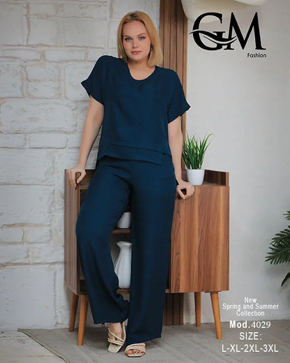 ترينج حريمي كاجوال مريح صيفي | GM Fashion موديل 4029