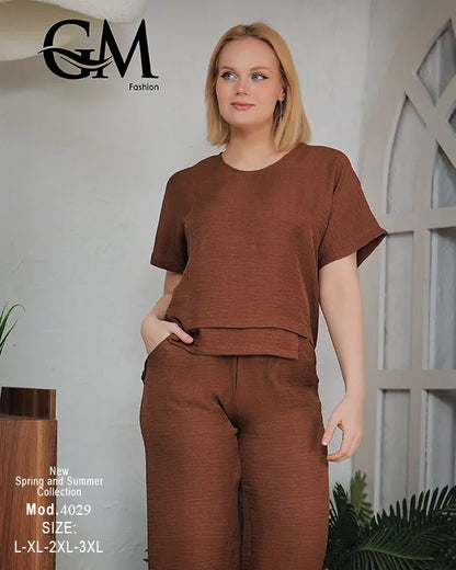 ترينج حريمي كاجوال مريح صيفي | GM Fashion موديل 4029