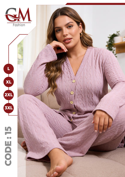 ترنج حريمى شتوى كارديجان - موديل 15 - GM Fashion