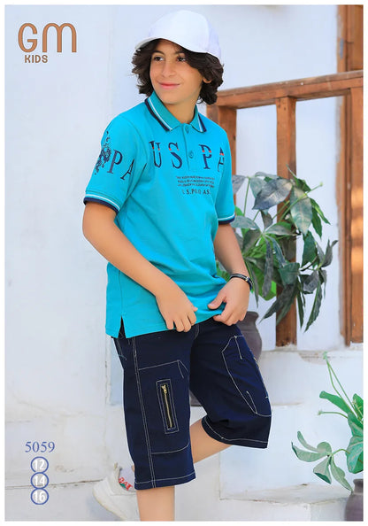 ترنج ولادي قطن صيفي – موديل 5059 من GM Kids